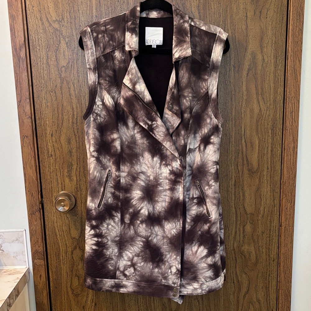 Punk Tie-Dye Sleeveless Dress